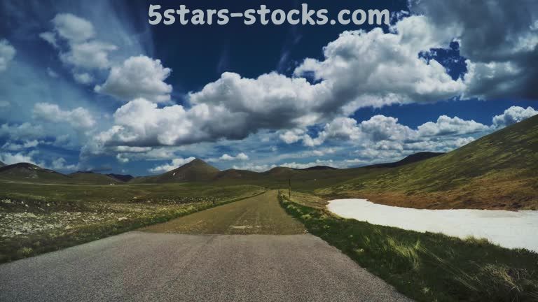 "A scenic landscape from The Scenic Route Chrome Theme."