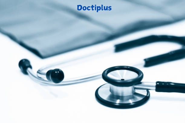 Illustration of Doctiplus streamlining healthcare management.